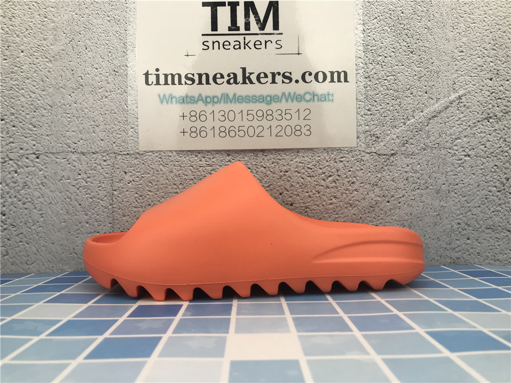 Free Shipping Yeezy Slide Adults Orange GZ0953